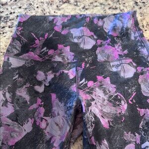 Lululemon Pink, Black and Gray Leggings